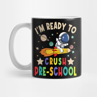 Ready To Crush preschool Boys Astronaut Back To School Mug